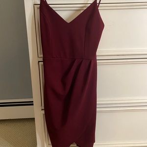 Lulus maroon dress